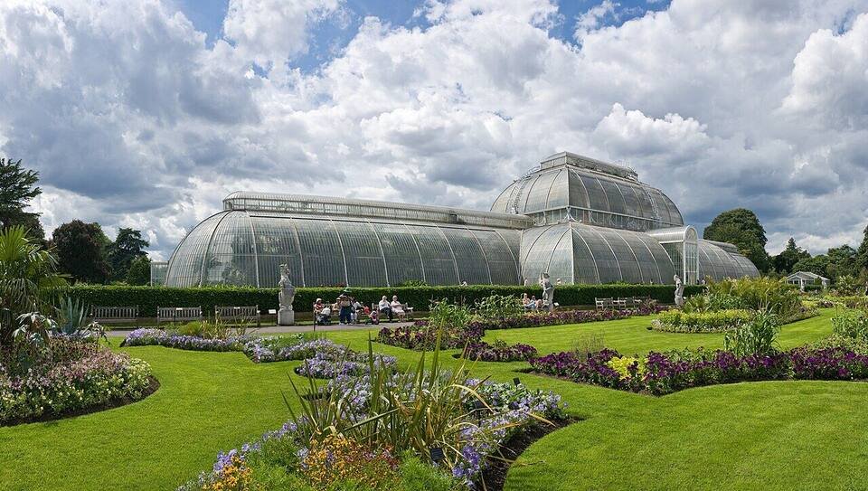 The Palm House at Kew Gardens